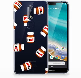 B2Ctelecom Nokia 7.1 Uniek TPU Hoesje Nut Jar