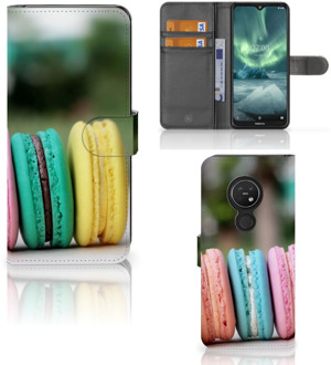 B2Ctelecom Nokia 7.2 | Nokia 6.2 Book Cover Macarons