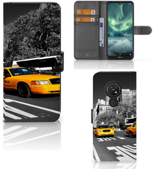 B2Ctelecom Nokia 7.2 | Nokia 6.2 Flip Cover New York Taxi