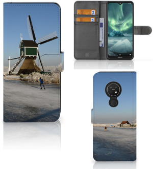 B2Ctelecom Nokia 7.2 | Nokia 6.2 Flip Cover Schaatsers Friesland