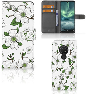 B2Ctelecom Nokia 7.2 | Nokia 6.2 Hoesje Dogwood Flowers