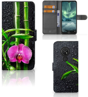 B2Ctelecom Nokia 7.2 | Nokia 6.2 Hoesje Orchidee