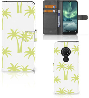 B2Ctelecom Nokia 7.2 | Nokia 6.2 Hoesje Palmtrees