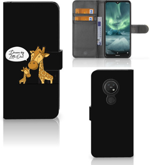 B2Ctelecom Nokia 7.2 | Nokia 6.2 Leuk Hoesje Giraffe