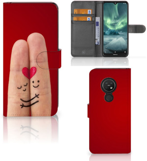 B2Ctelecom Nokia 7.2 | Nokia 6.2 Wallet Case met Pasjes Liefde