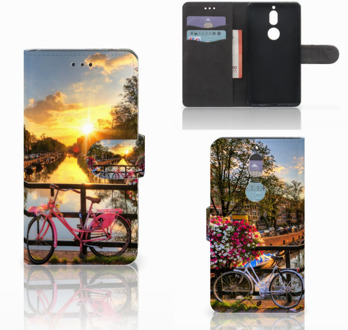 B2Ctelecom Nokia 7 Bookcase Hoesje Amsterdamse Grachten