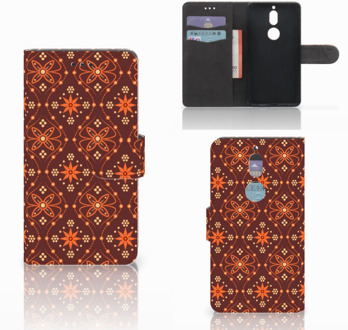 B2Ctelecom Nokia 7 Bookcase Hoesje Batik Brown