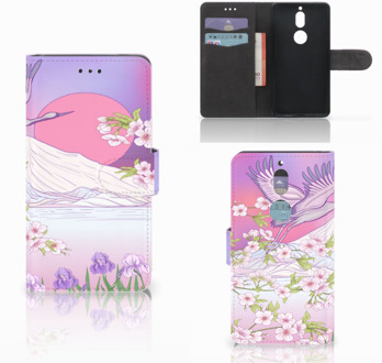 B2Ctelecom Nokia 7 Bookcase Hoesje Bird Flying