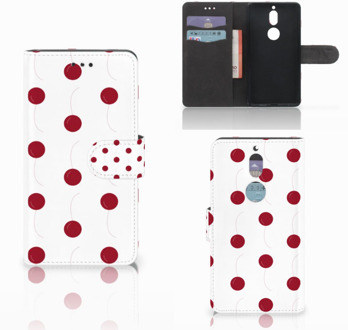 B2Ctelecom Nokia 7 Bookcase Hoesje Design Cherries