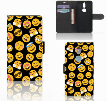 B2Ctelecom Nokia 7 Bookcase Hoesje Design Emoji