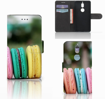 B2Ctelecom Nokia 7 Bookcase Hoesje Design Macarons