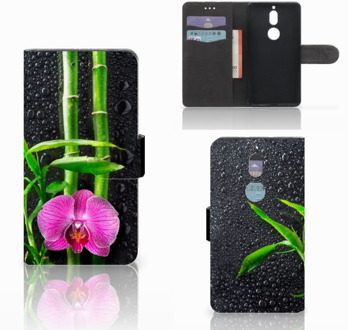 B2Ctelecom Nokia 7 Bookcase Hoesje Design Orchidee