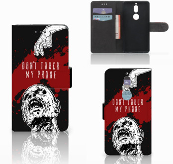 B2Ctelecom Nokia 7 Bookcase Hoesje Design Zombie Blood