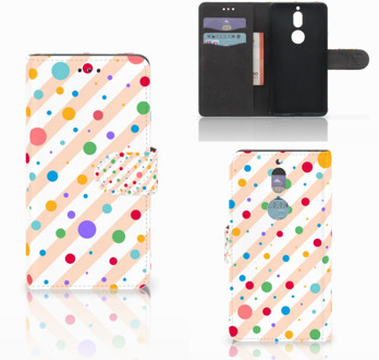 B2Ctelecom Nokia 7 Bookcase hoesje  Dots