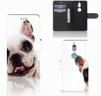 B2Ctelecom Nokia 7 Bookcase Hoesje Franse Bulldog