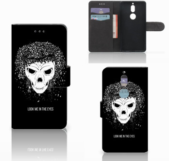 B2Ctelecom Nokia 7 Bookcase Hoesje Skull Hair