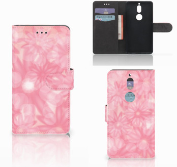 B2Ctelecom Nokia 7 Bookcase Hoesje Spring Flowers