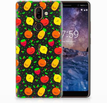 B2Ctelecom Nokia 7 Plus TPU Hoesje Design Fruits