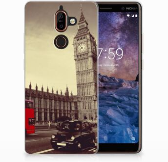 B2Ctelecom Nokia 7 Plus TPU Hoesje Design Londen