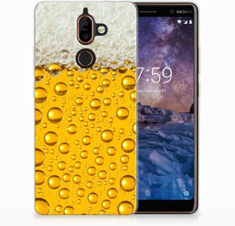 B2Ctelecom Nokia 7 Plus Uniek TPU Hoesje Bier