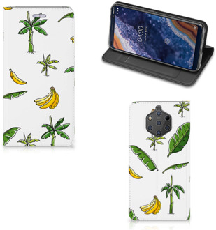 B2Ctelecom Nokia 9 PureView Standcase Hoesje Design Banana Tree