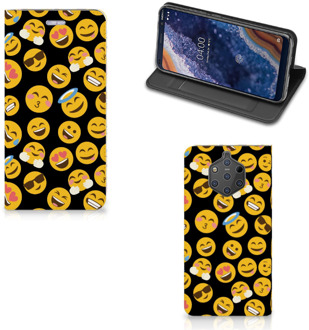 B2Ctelecom Nokia 9 PureView Standcase Hoesje Design Emoji