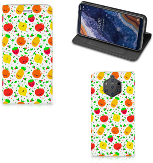 B2Ctelecom Nokia 9 PureView Standcase Hoesje Design Fruits