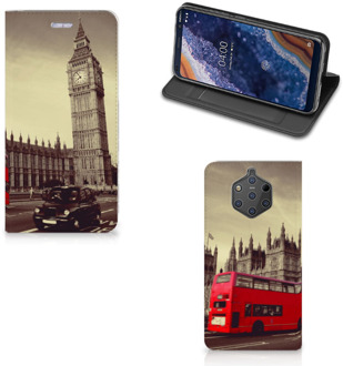 B2Ctelecom Nokia 9 PureView Standcase Hoesje Design Londen