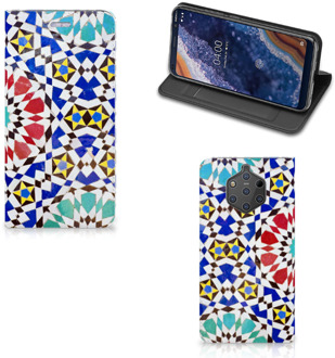 B2Ctelecom Nokia 9 PureView Standcase Hoesje Design Mozaïek