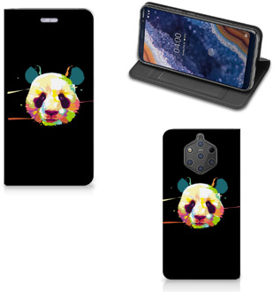 B2Ctelecom Nokia 9 PureView Standcase Hoesje Design Panda Color