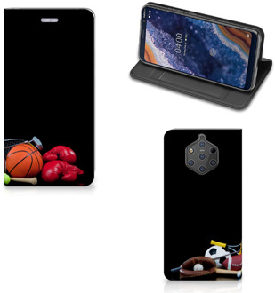 B2Ctelecom Nokia 9 PureView Standcase Hoesje Design Sports