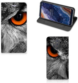 B2Ctelecom Nokia 9 PureView Standcase Hoesje Design Uil