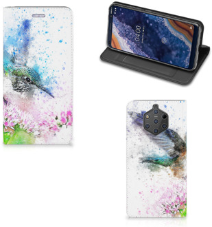 B2Ctelecom Nokia 9 PureView Standcase Hoesje Design Vogel