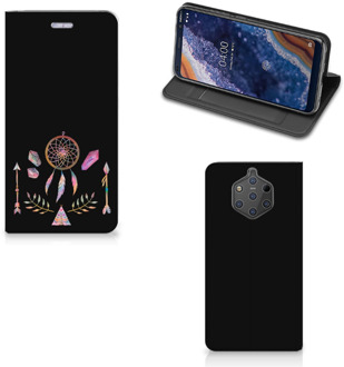 B2Ctelecom Nokia 9 PureView Uniek Standcase Hoesje Boho Dreamcatcher