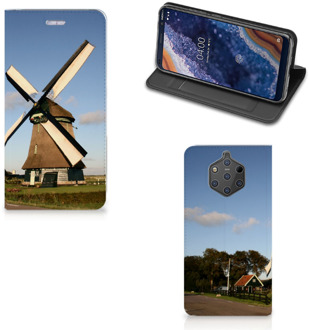 B2Ctelecom Nokia 9 PureView Uniek Standcase Hoesje Molen