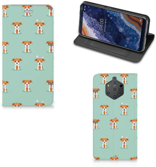 B2Ctelecom Nokia 9 PureView Uniek Standcase Hoesje Pups