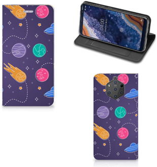 B2Ctelecom Nokia 9 PureView Uniek Standcase Hoesje Space