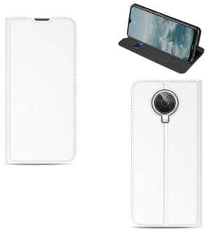 B2Ctelecom Nokia G10 | G20 Book Case Hoesje Wit met Pashouder