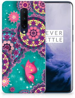 B2Ctelecom OnePlus 7 Pro Hoesje maken Vlinders en Cirkels