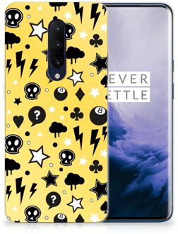 B2Ctelecom OnePlus 7 Pro Silicone Back Case Punk Yellow