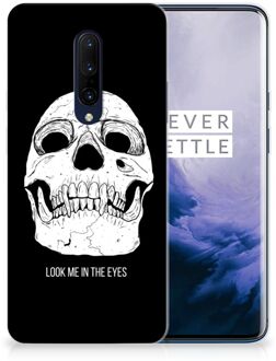 B2Ctelecom OnePlus 7 Pro Silicone Back Case Skull Eyes