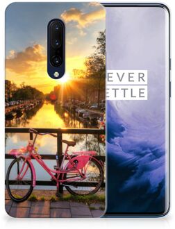 B2Ctelecom OnePlus 7 Pro Siliconen Back Cover Amsterdamse Grachten