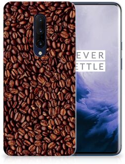 B2Ctelecom OnePlus 7 Pro Siliconen Case Koffiebonen