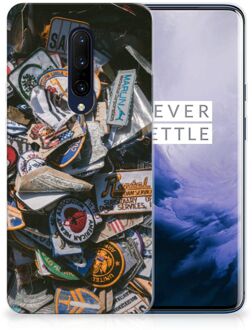 B2Ctelecom OnePlus 7 Pro Siliconen Hoesje met foto Badges