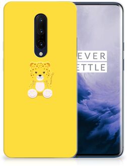 B2Ctelecom OnePlus 7 Pro Telefoonhoesje met Naam Baby Leopard