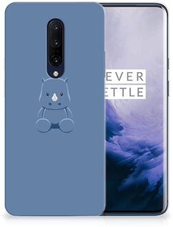 B2Ctelecom OnePlus 7 Pro Telefoonhoesje met Naam Baby Rhino