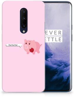 B2Ctelecom OnePlus 7 Pro Telefoonhoesje met Naam Pig Mud