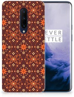 B2Ctelecom OnePlus 7 Pro TPU bumper Batik Brown