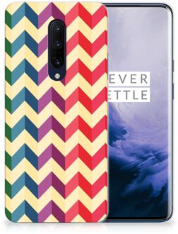 B2Ctelecom OnePlus 7 Pro TPU bumper Zigzag Color