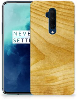 B2Ctelecom OnePlus 7T Pro Bumper Hoesje Licht Hout